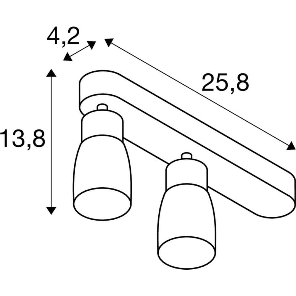 Moquerie Puri 2.0 Dome Double noir SLV 4024163294102