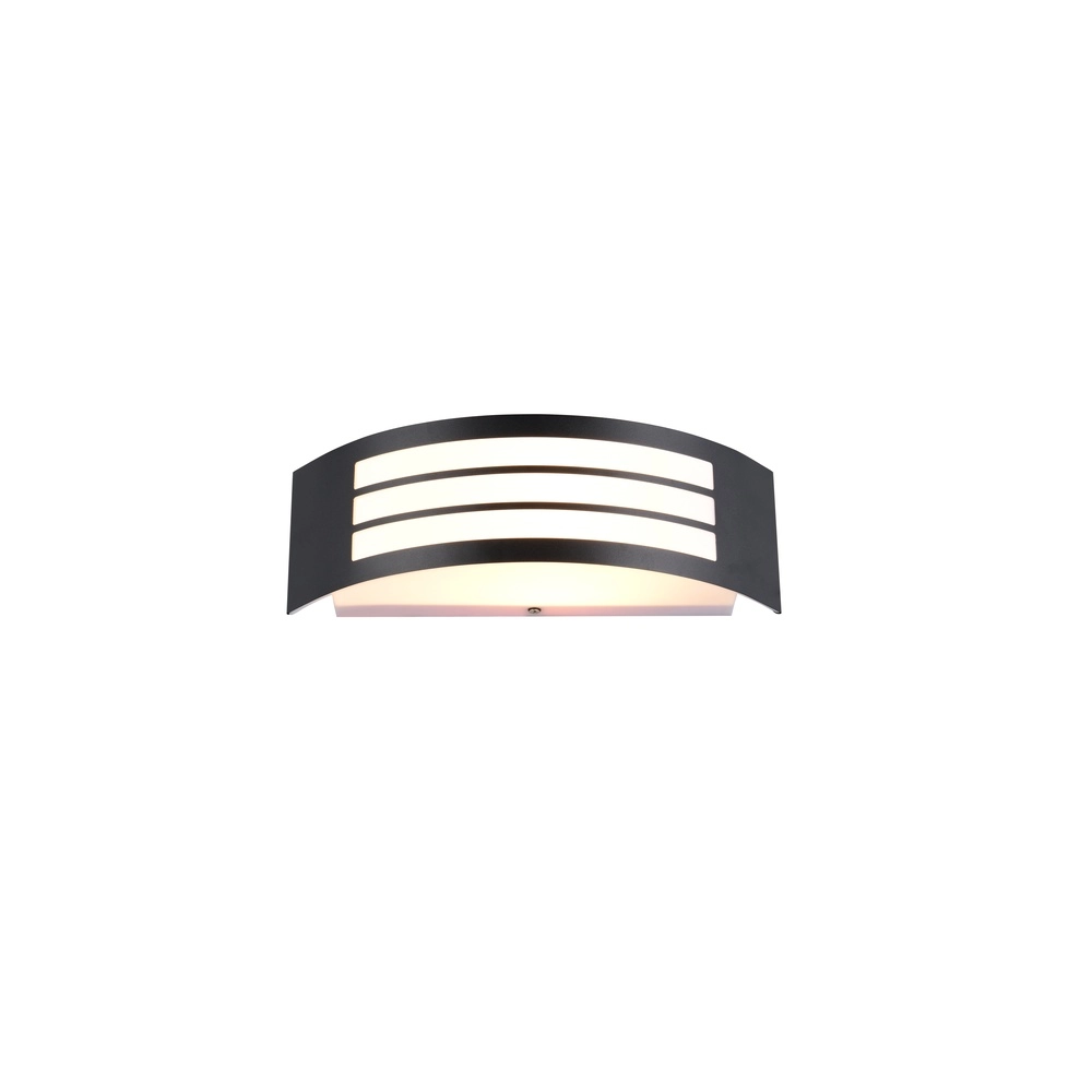 Lampe murale noire Ceuta Porte d’entrée Trio 4017807687637