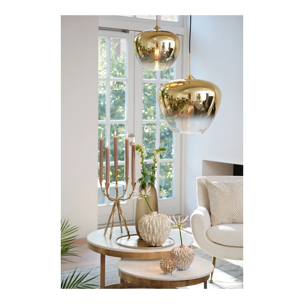 Lampe suspendue Mayson Ø 30 cm d’or Light & Living 8717807636241