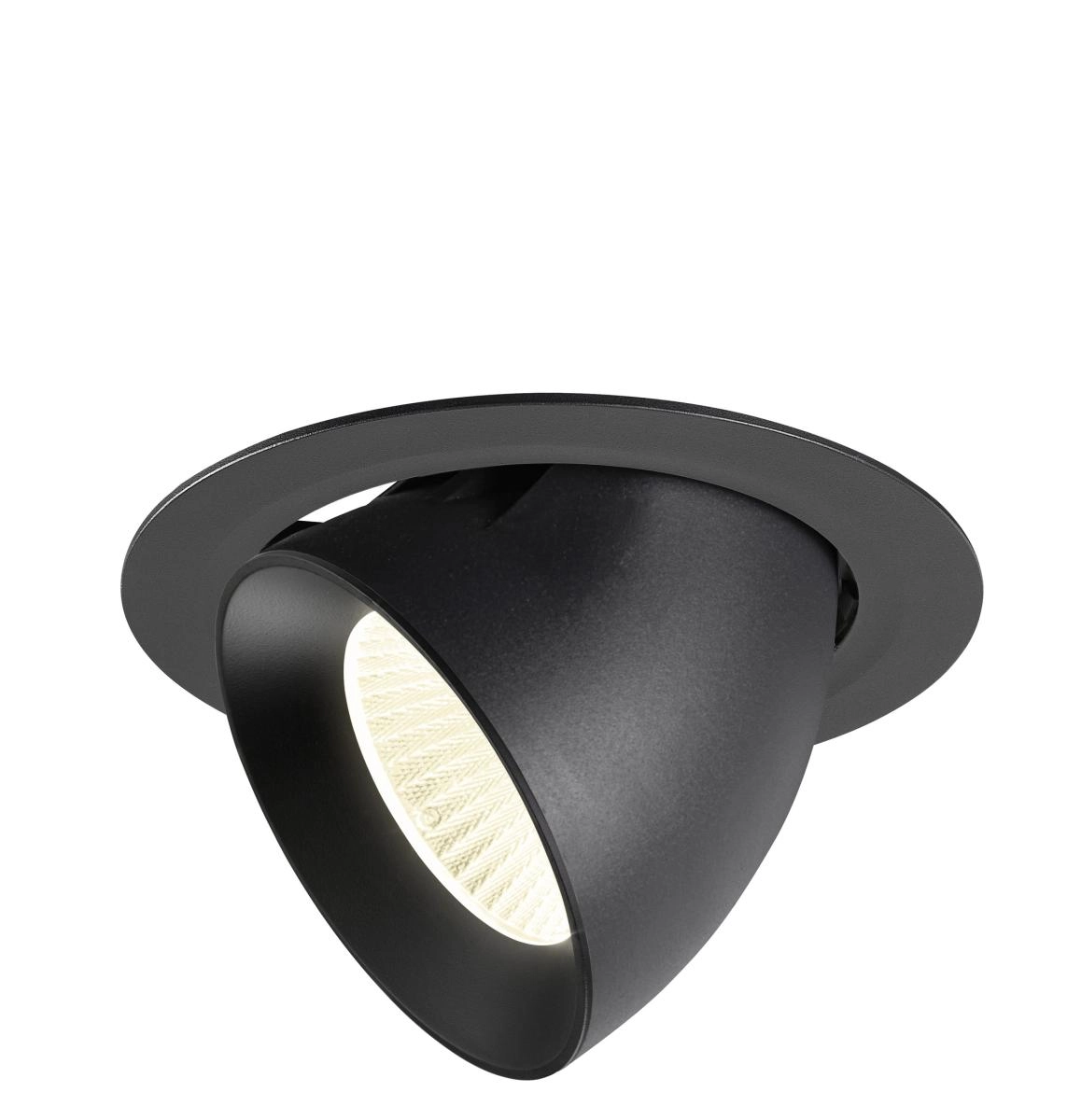 Spot encastré Numinos Gimble XL noir 4000K - 40 deg