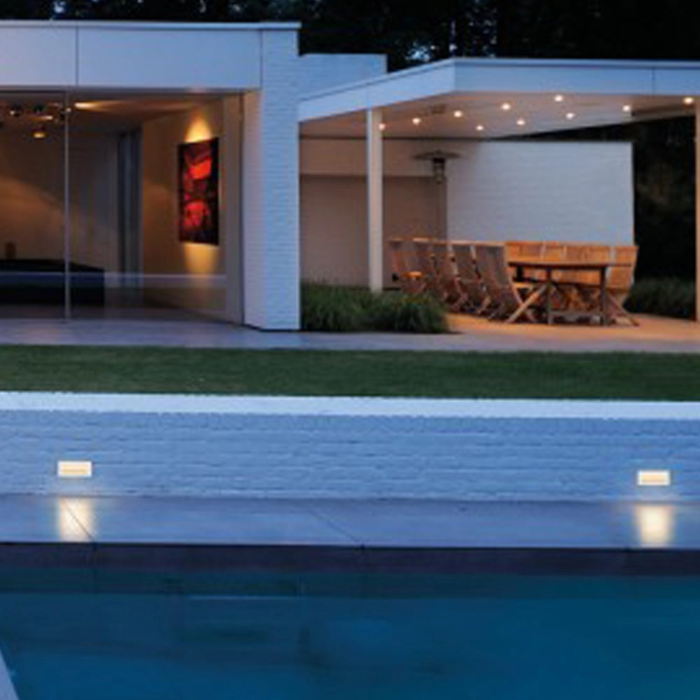 Lampe à LED intégrée Brick pour l'extérieur SLV 4024163164481