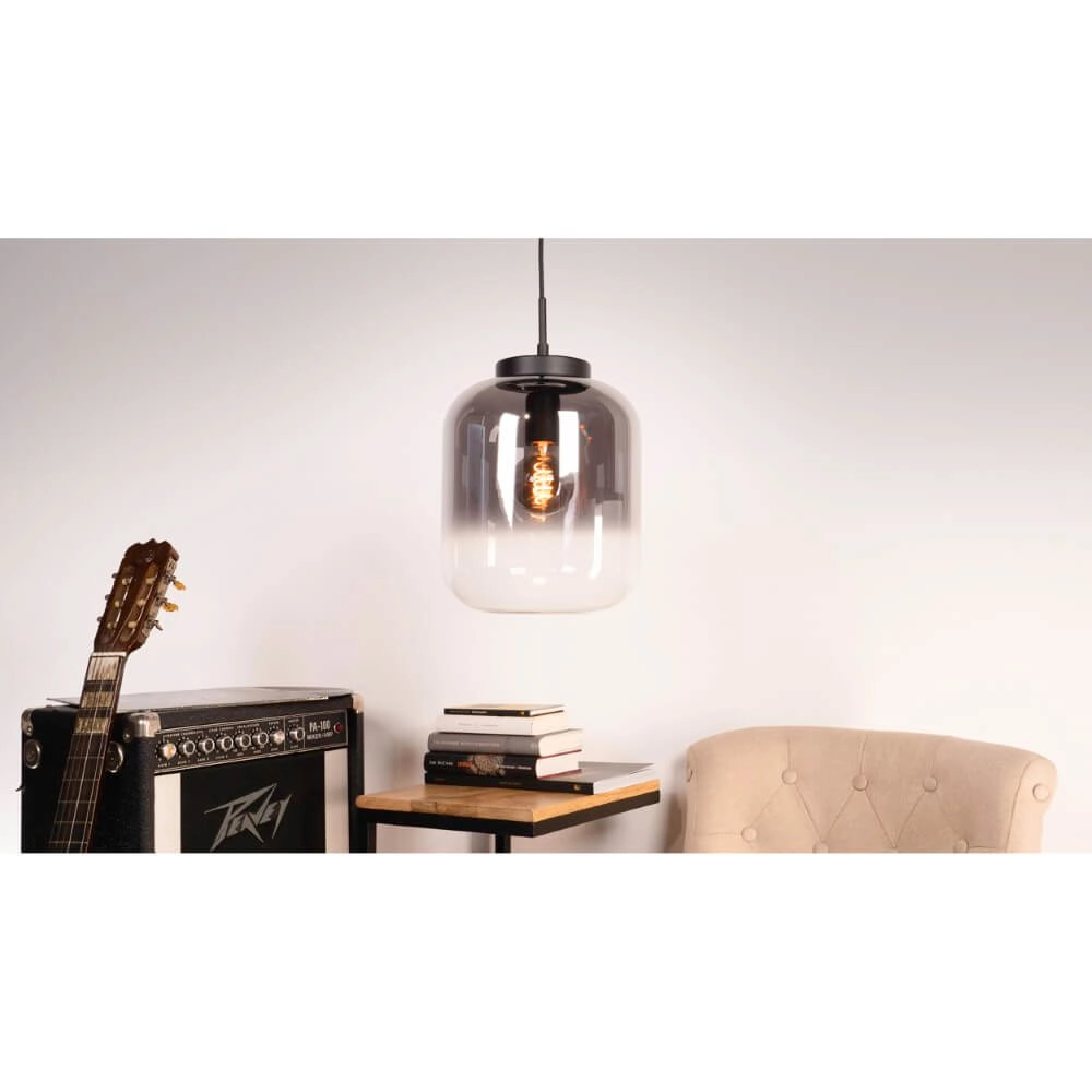 Lampe suspendue noire Bulciago modèle Ø 35cm Stars of Light 9002759396749