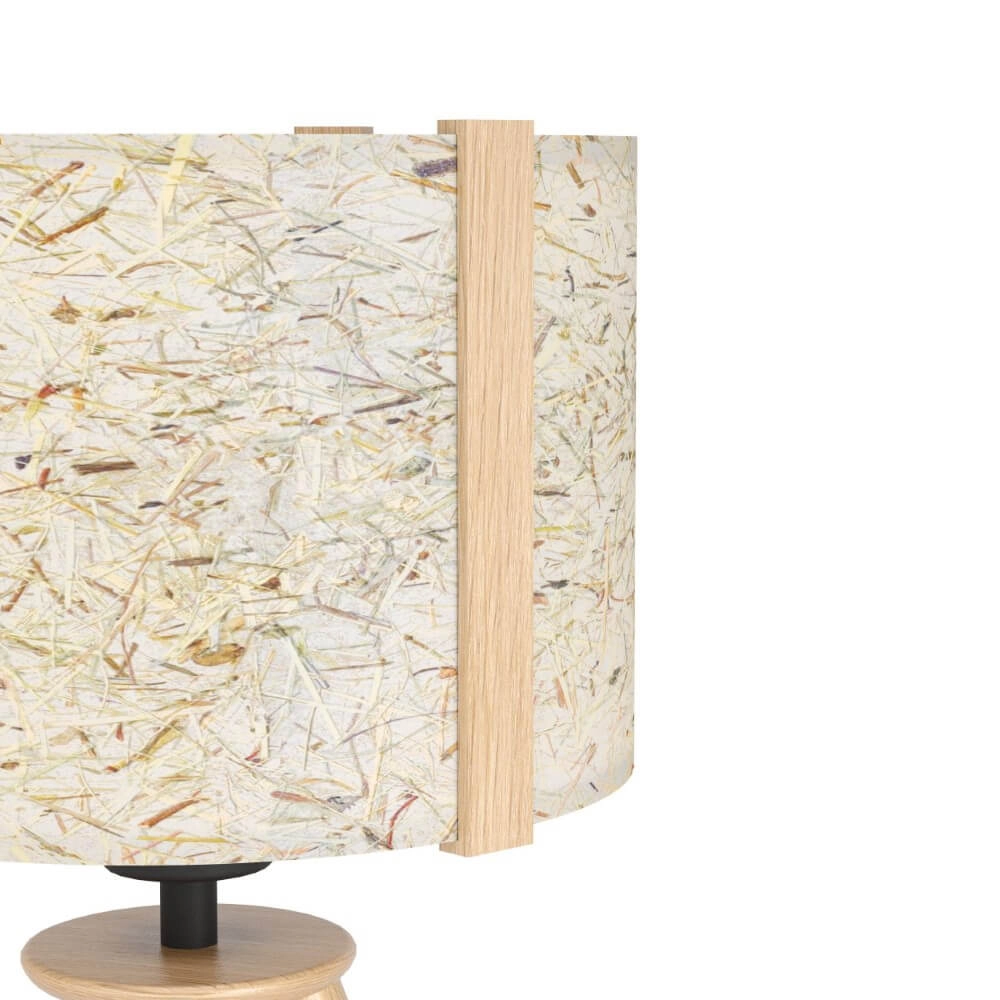 Lampe de table Trépied Hontongas bois avec teinte beige Stars of Light 9008606274642