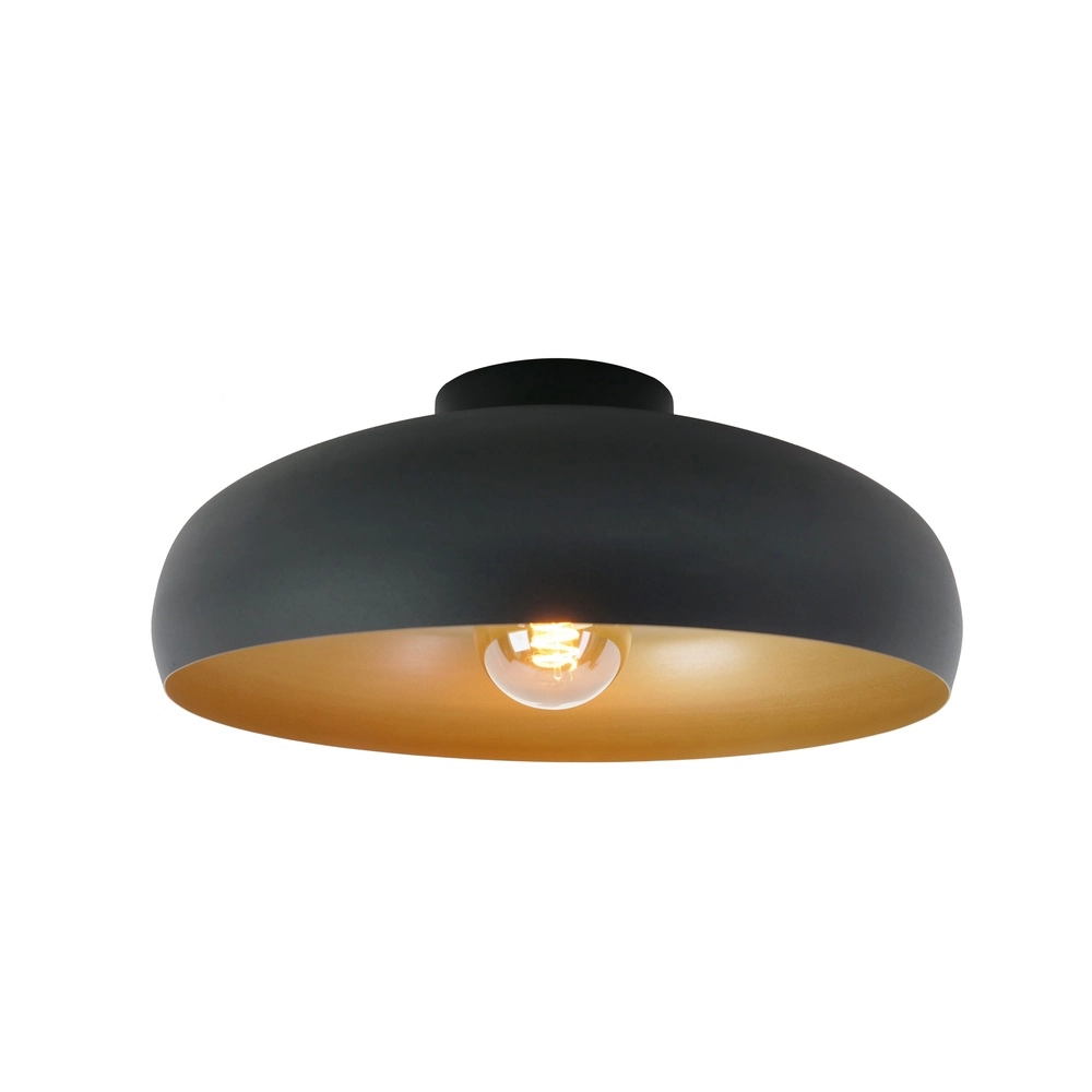 Lampe de plafond noire Mogano Ø 40cm - 1x E27