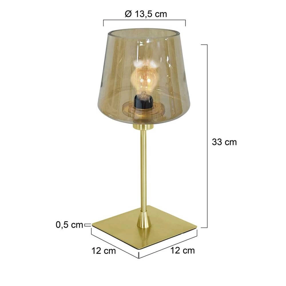 Lampe de table élégante Ancilla or Steinhauer 8712746171044