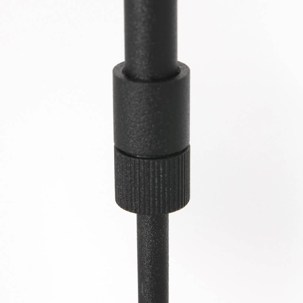Suspension de salle à manger Tallerken 4 lumières noir avec blanc Steinhauer 8712746133592