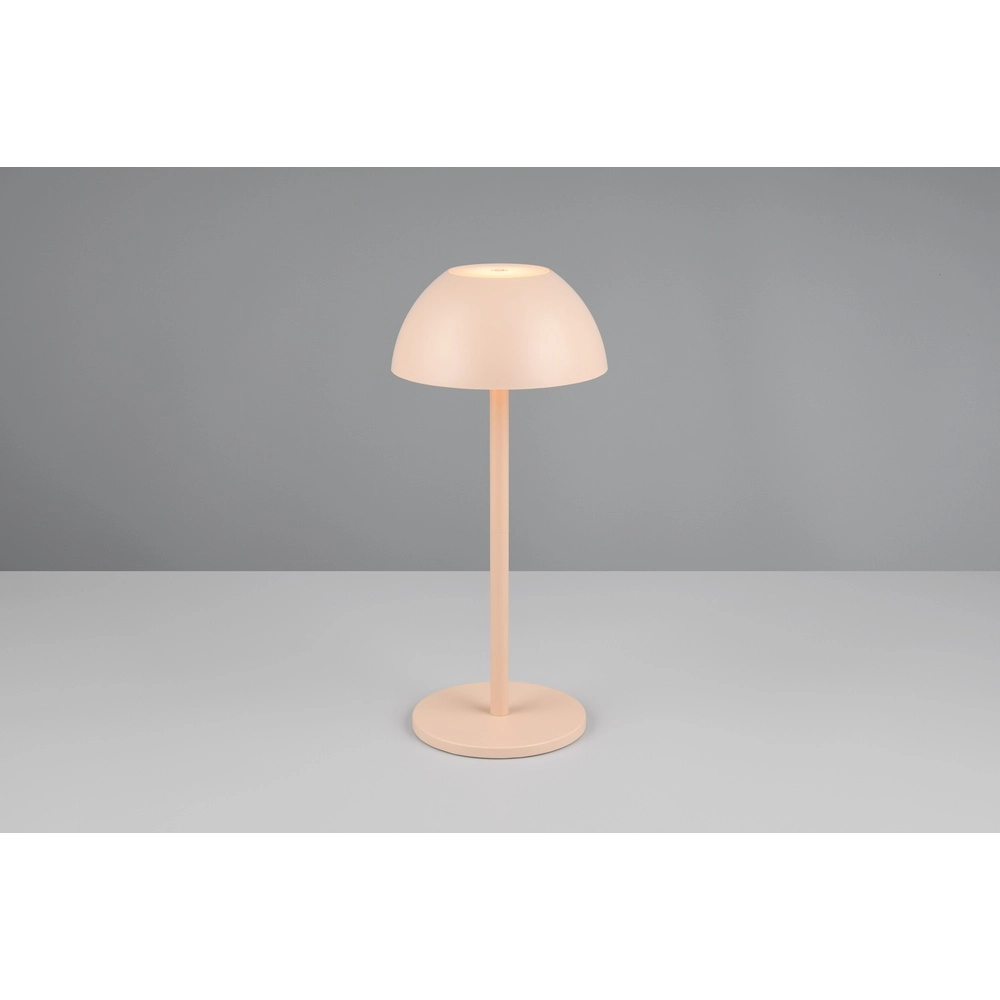 Lampe de table Ricardo brun sable Ø 13.5cm Trio 4017807606195