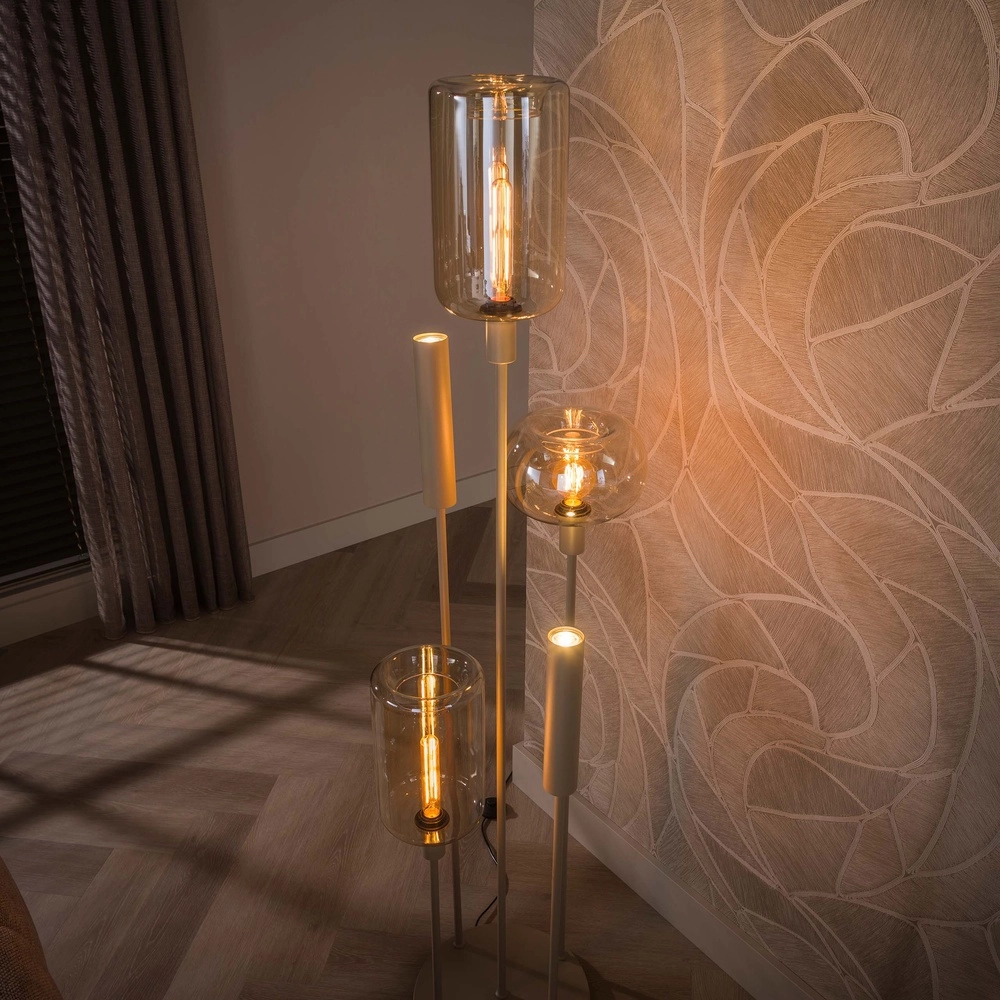 Lampadaire de conception Serene brun sable Lyora 8716803514768