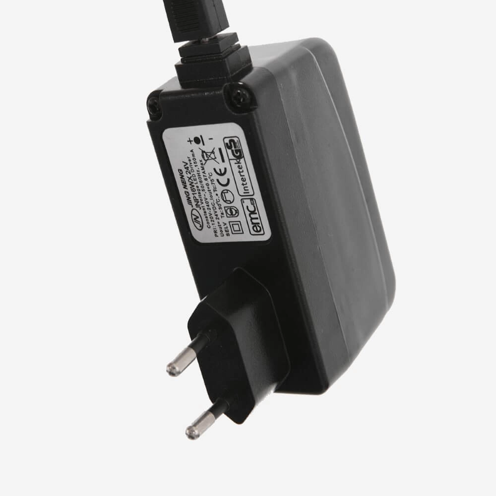 Lampe de lecture au sol LED Turound 10w - 2200-4000K - 125cm verre clair en acier inoxydable Steinhauer 8712746134834