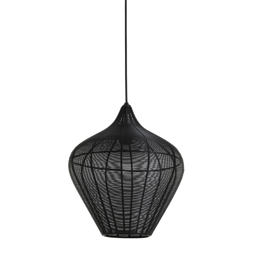 Lampe suspendue Alvaro noir Ø 36cm Light & Living 8717807602581
