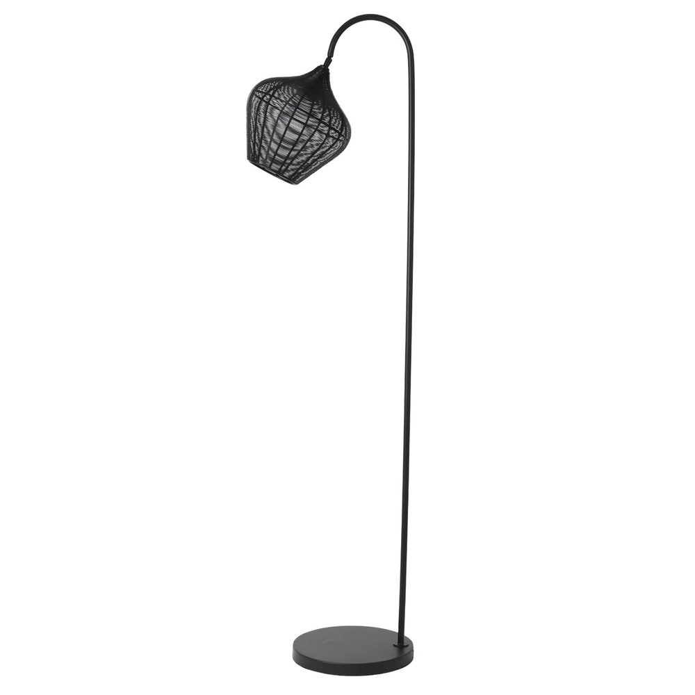 Lampe de pied Alvaro Noir Light & Living 8717807602635