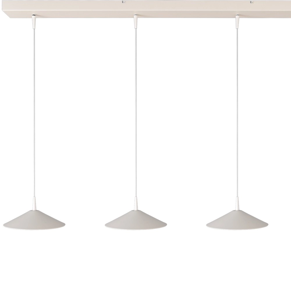 Lampe suspendue à 4 lumières Ceppo blanc Ø 22cm Masterlight 8718121358598