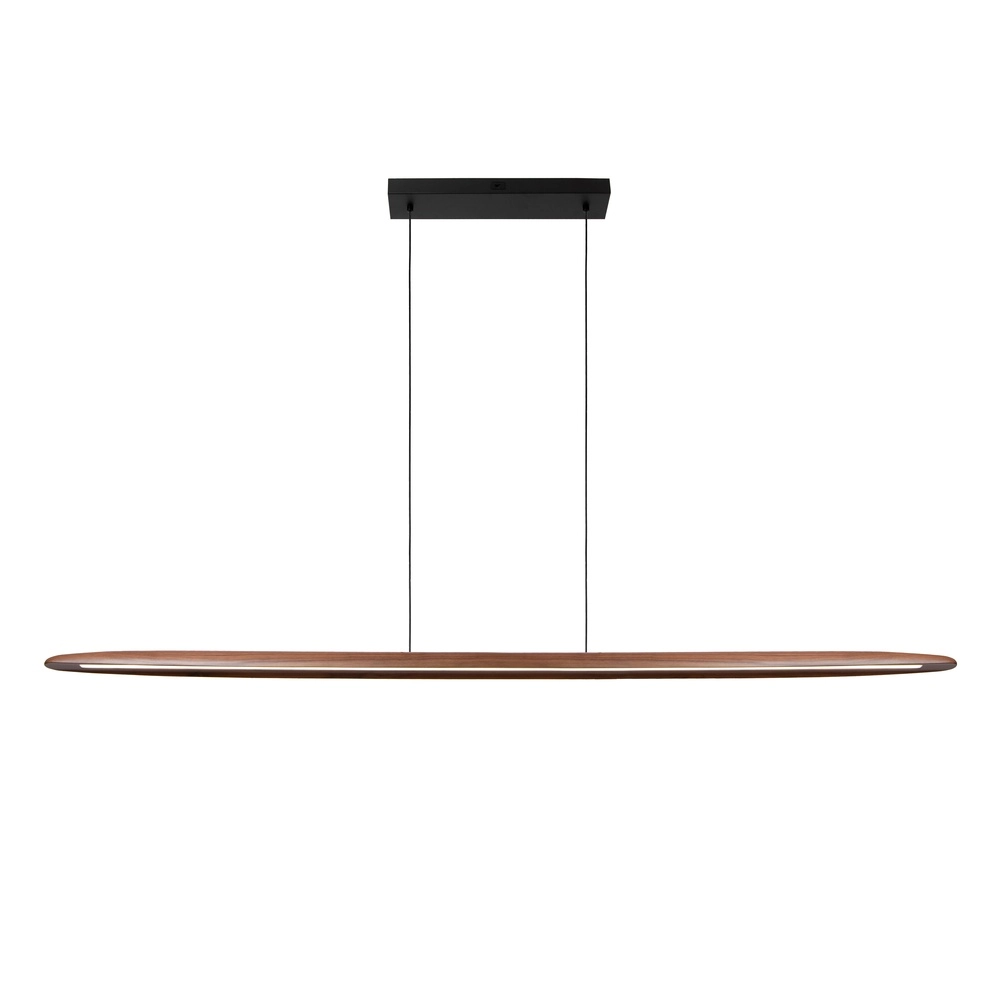 Lampe pendante en bois Langholt 180 cm
