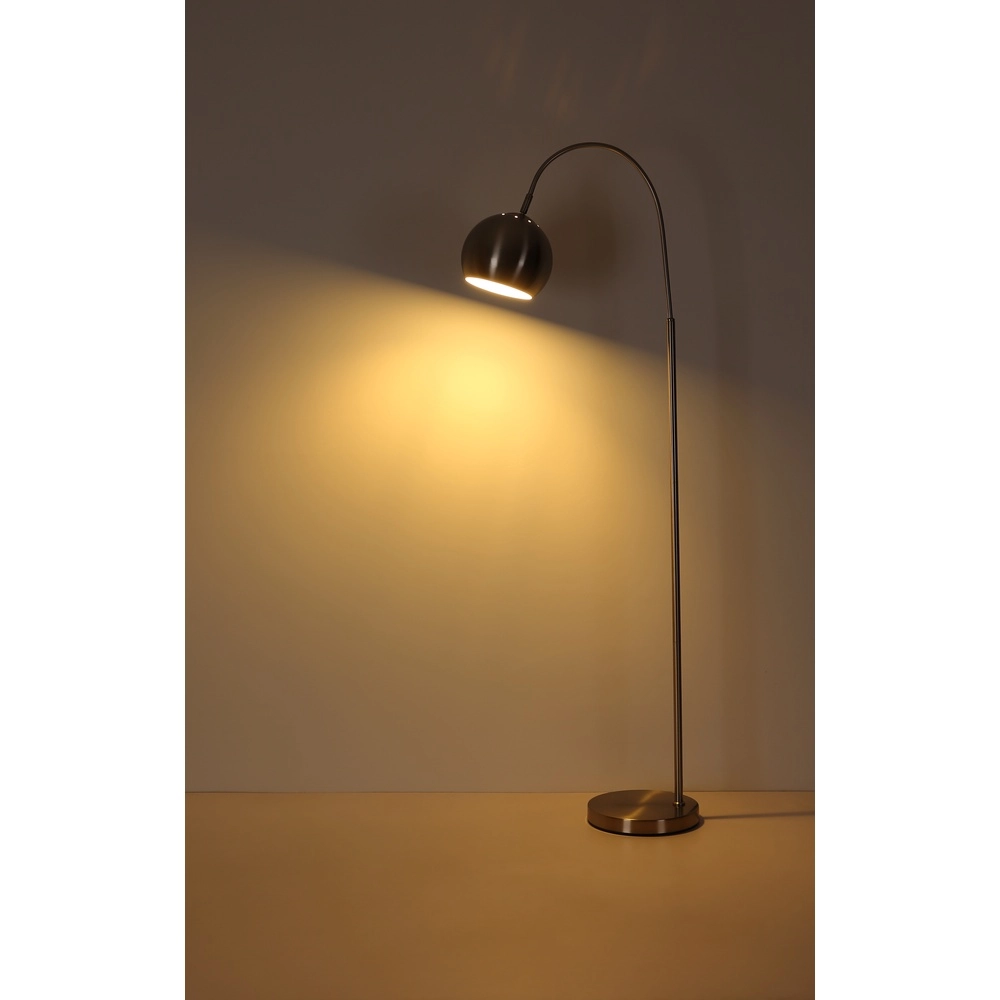Lampadaire de conception Benno Chrome Globo 9007371375653