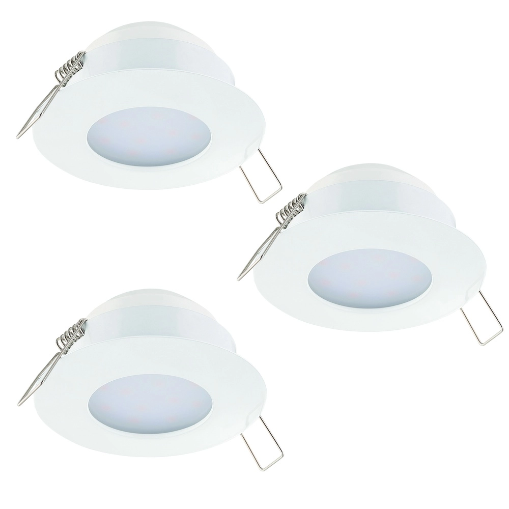 Ensemble de 3 projecteurs encastrés Anna Blanc