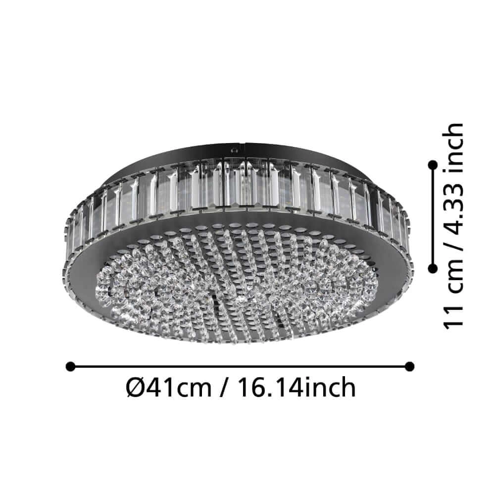 Plafonnier en cristal Balparda Ø 41 cm Stars of Light 9008606240920