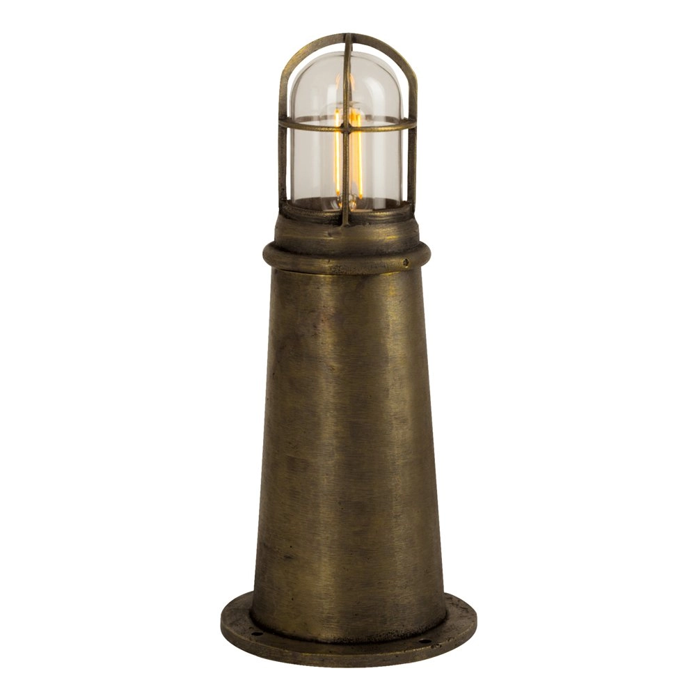 Lampadaire Jardin Harbour 1 industrie bronze marron