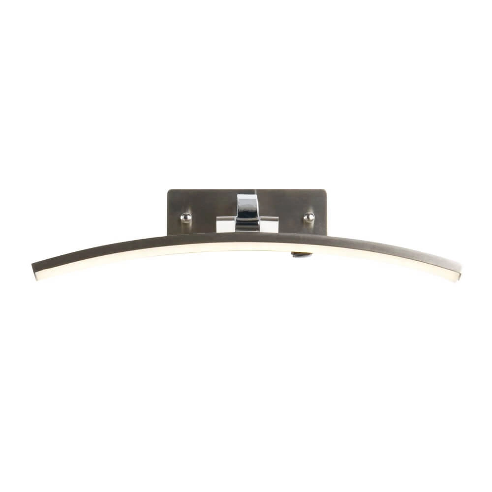 Lampe à tableau Santorini 40cm argent Searchlight 5053423255033