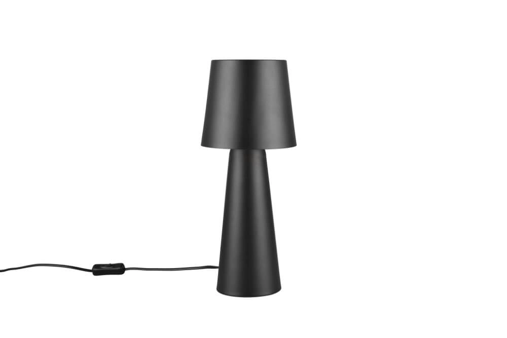 Lampe de chevet Nubian noir Trio 4017807616132