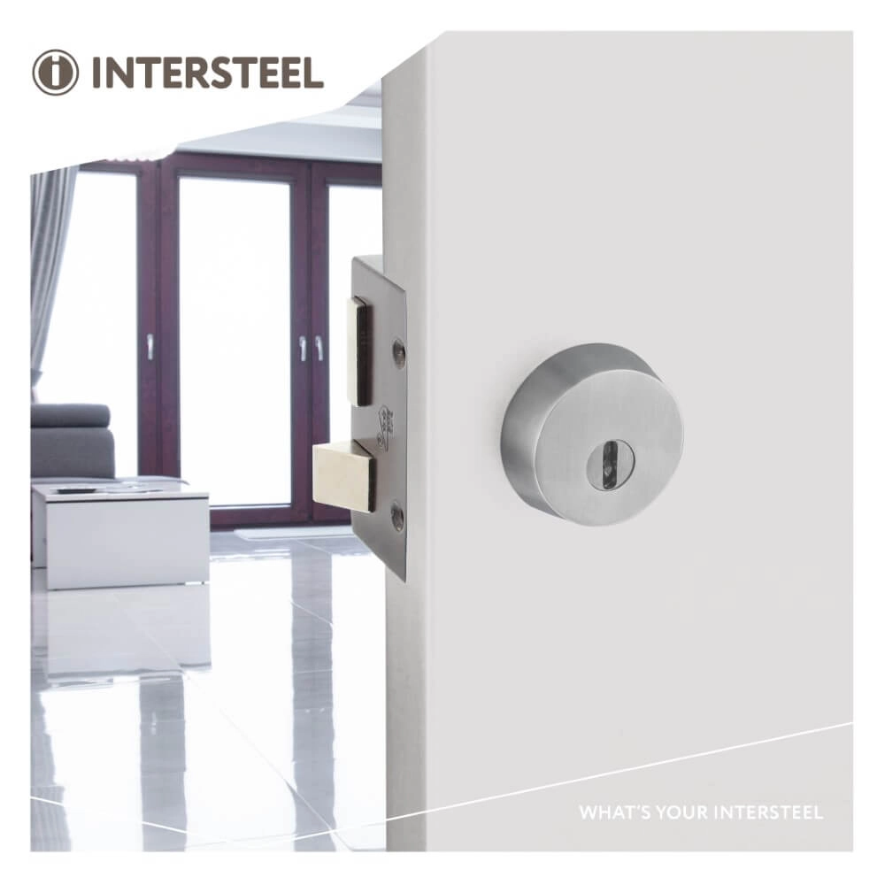 Rosace de sécurité Salus pour serrure de jante en acier inoxydable Intersteel 8714186421130