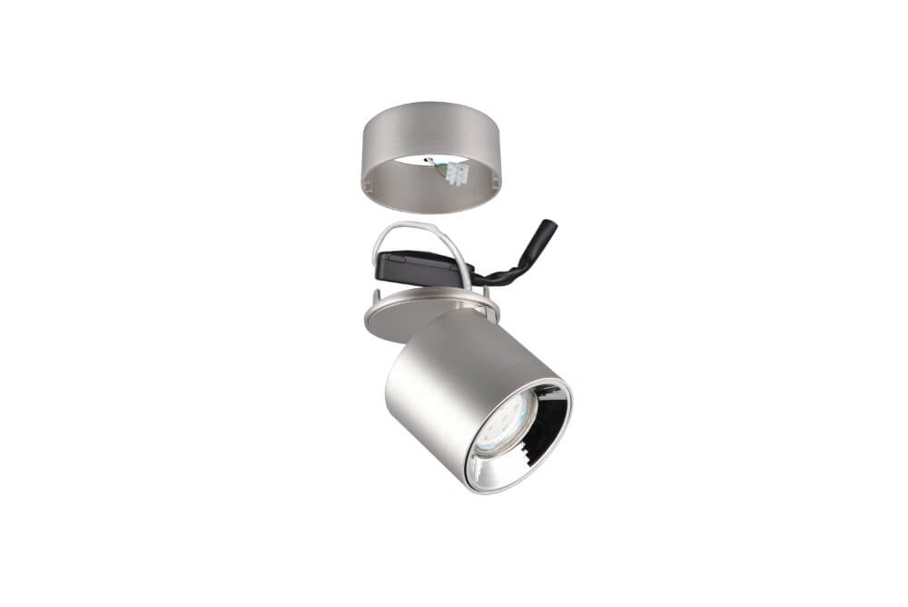 Plafonnier Guayana nickel Trio 4017807573947