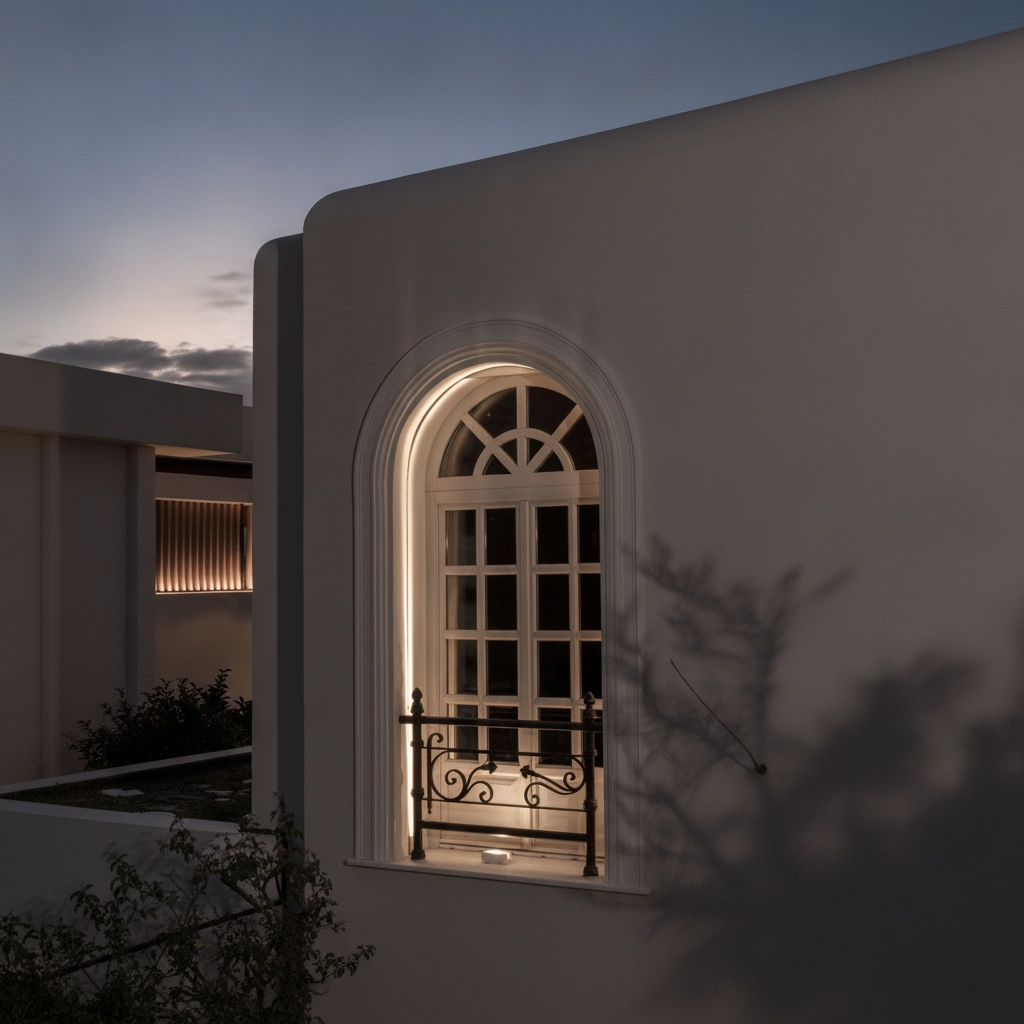 Lampe d’extérieur Dio Blanc avec un effet unique