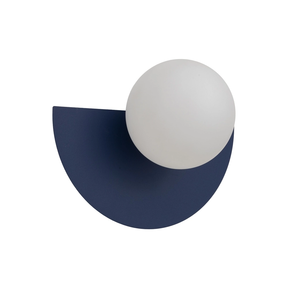 Demi-lampe murale Saturn Bleu marine Lyora 5903139126014