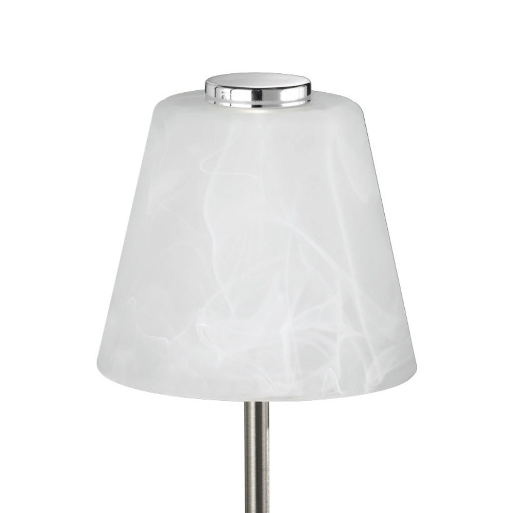 Lampe Emmy gris métallisé Trio 4017807385700