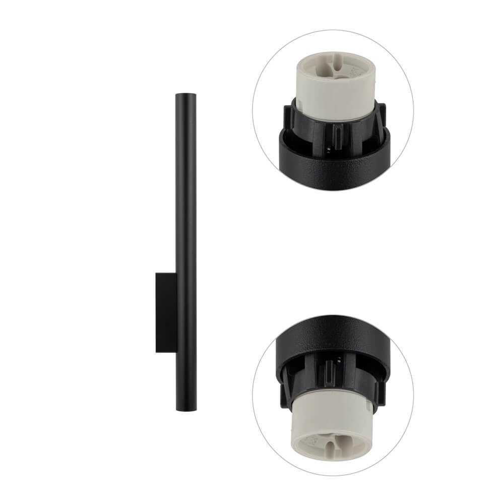 Spot mural long noir Fourty  XL haut et bas Lyora 5903139107594