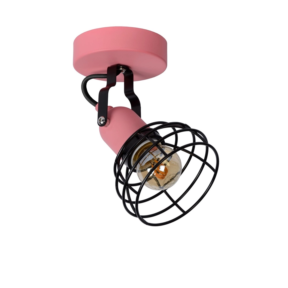 Lampe de plafond Pola rose