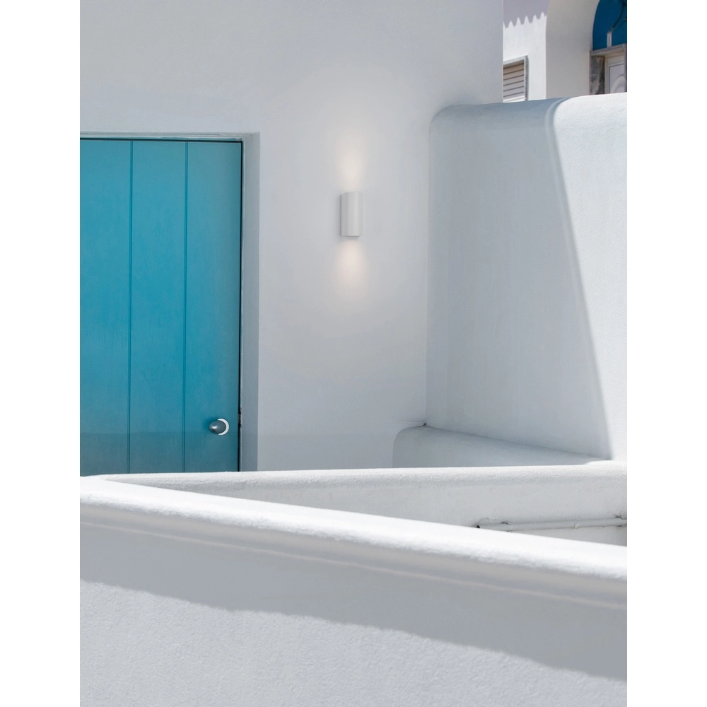 Projecteur rond Nero Blanc de haut en bas