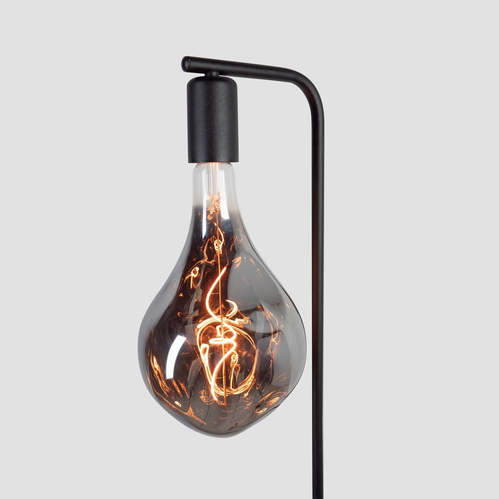 Lampe sur pied noire Cranley 1 1x E27 Eglo 9002759437916