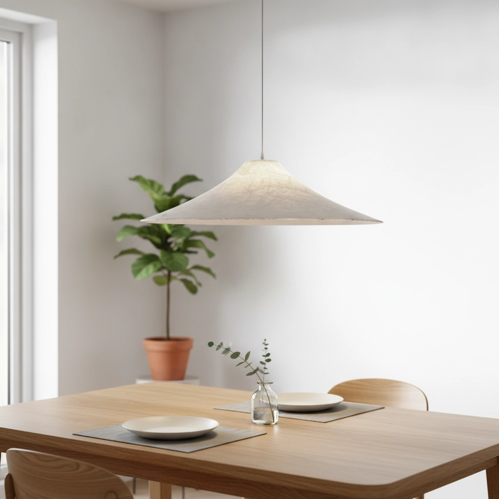 Suspension Oket blanc Ø 90cm