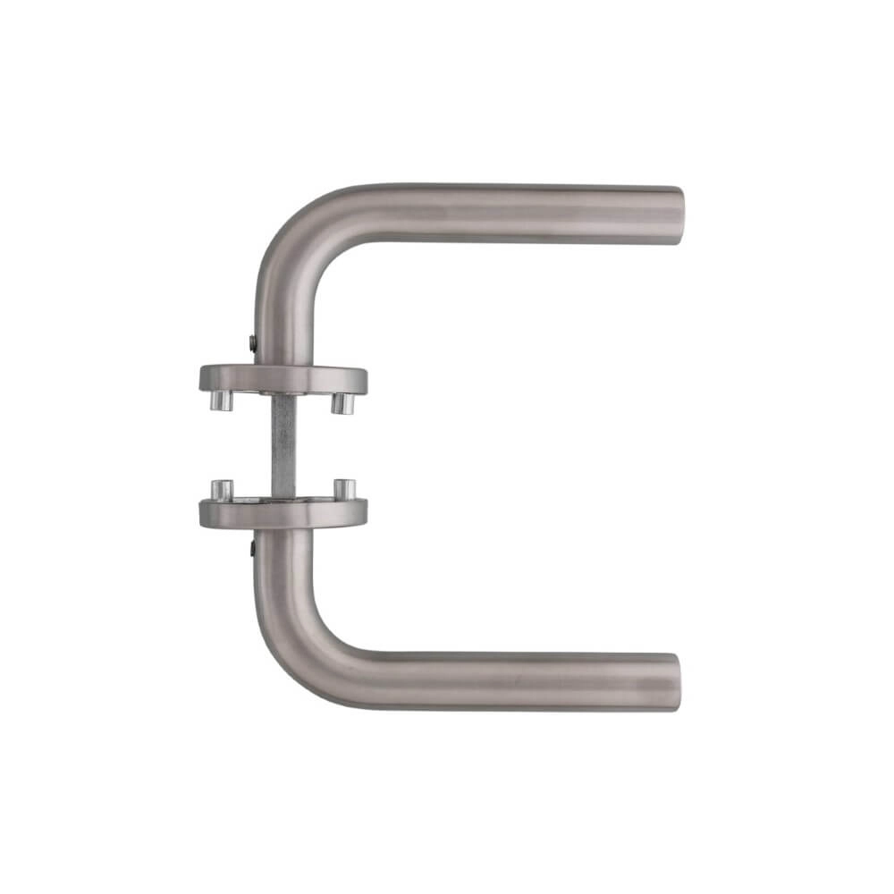 Poignée Recht Rosace avec arête en acier inoxydable Intersteel 8714186129517