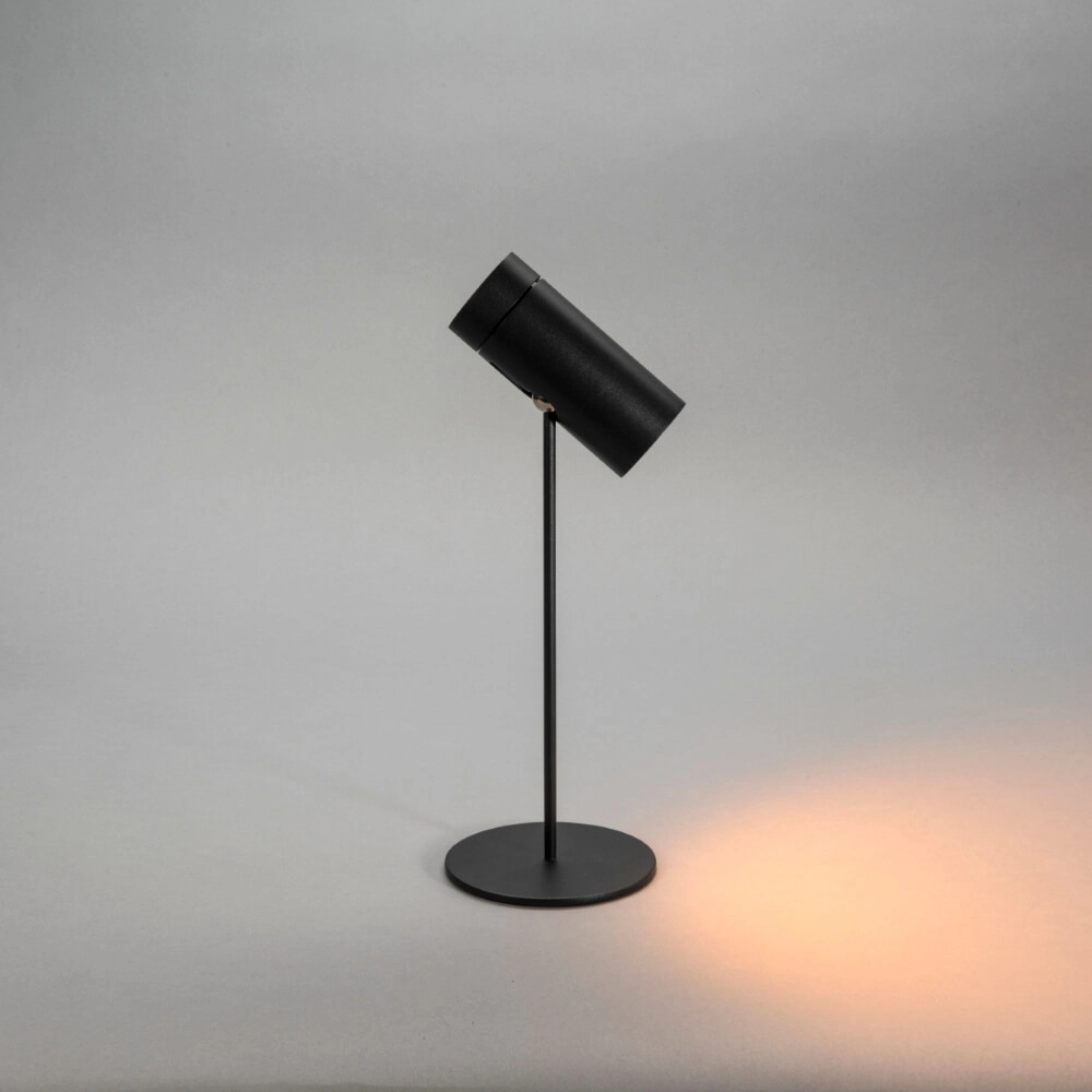Lampe de table rechargeable Multi noir avec aimant