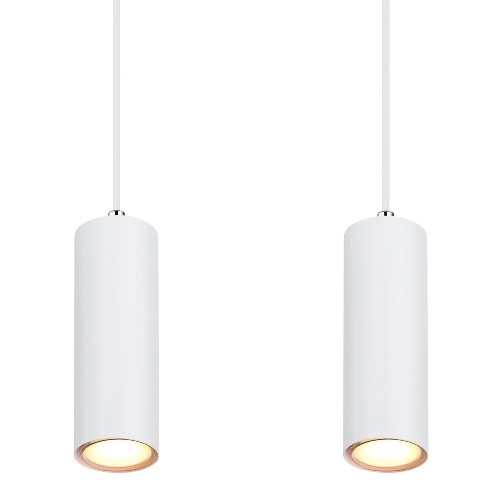 Lampe suspendue Robby Blanc à 4 lumières Globo 9007371436545