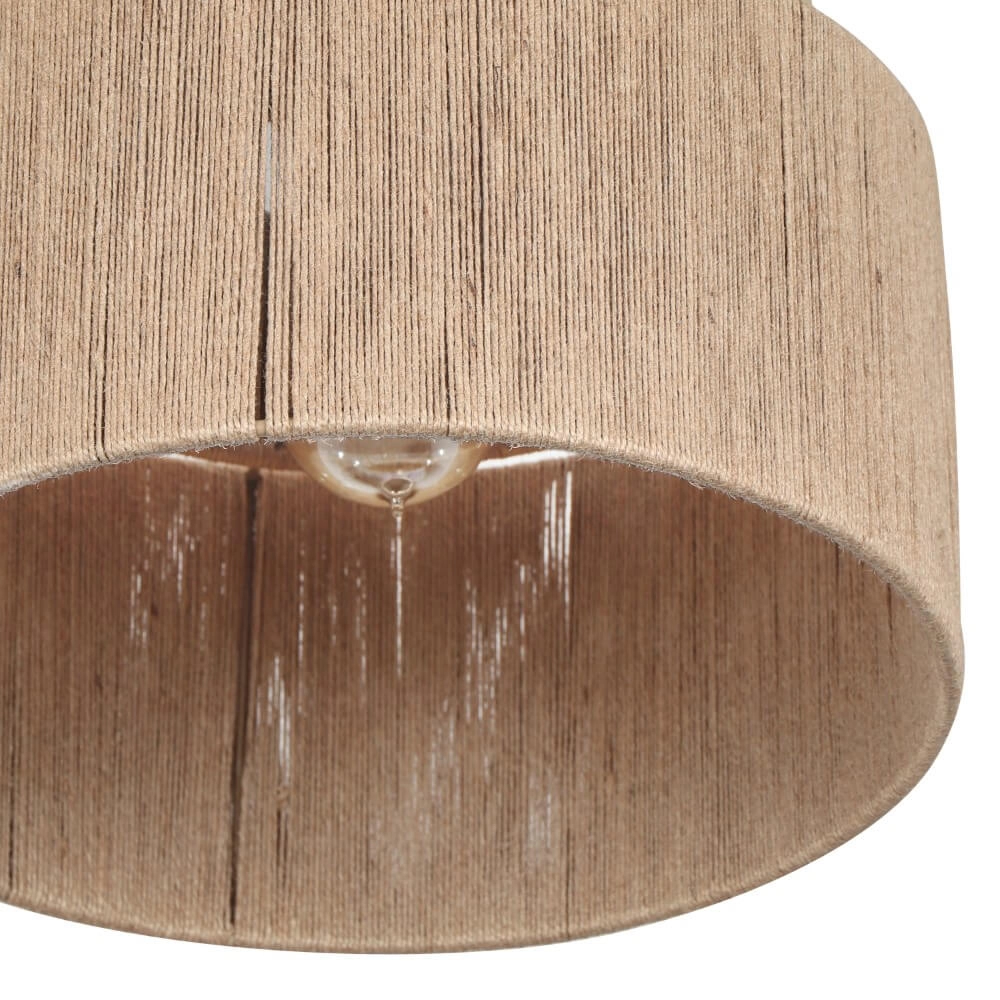 Plafonnier en corde Smilla Ø 30 cm Trio 4017807617658