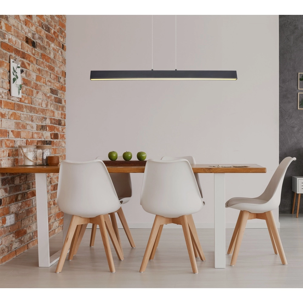 Lampe suspendue élégante Verena noir 121cm Globo 9007371404599