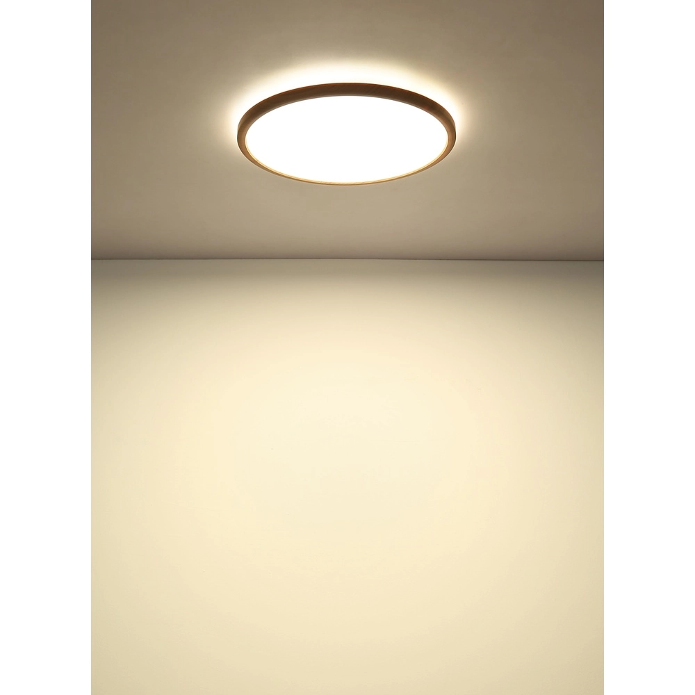 Éclairage de plafond Sapana Ø bois de 29,4 cm Globo 9007371445424