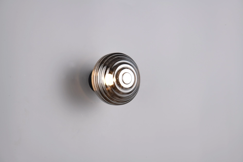 Applique murale Earl Verre à fumée rechargeable