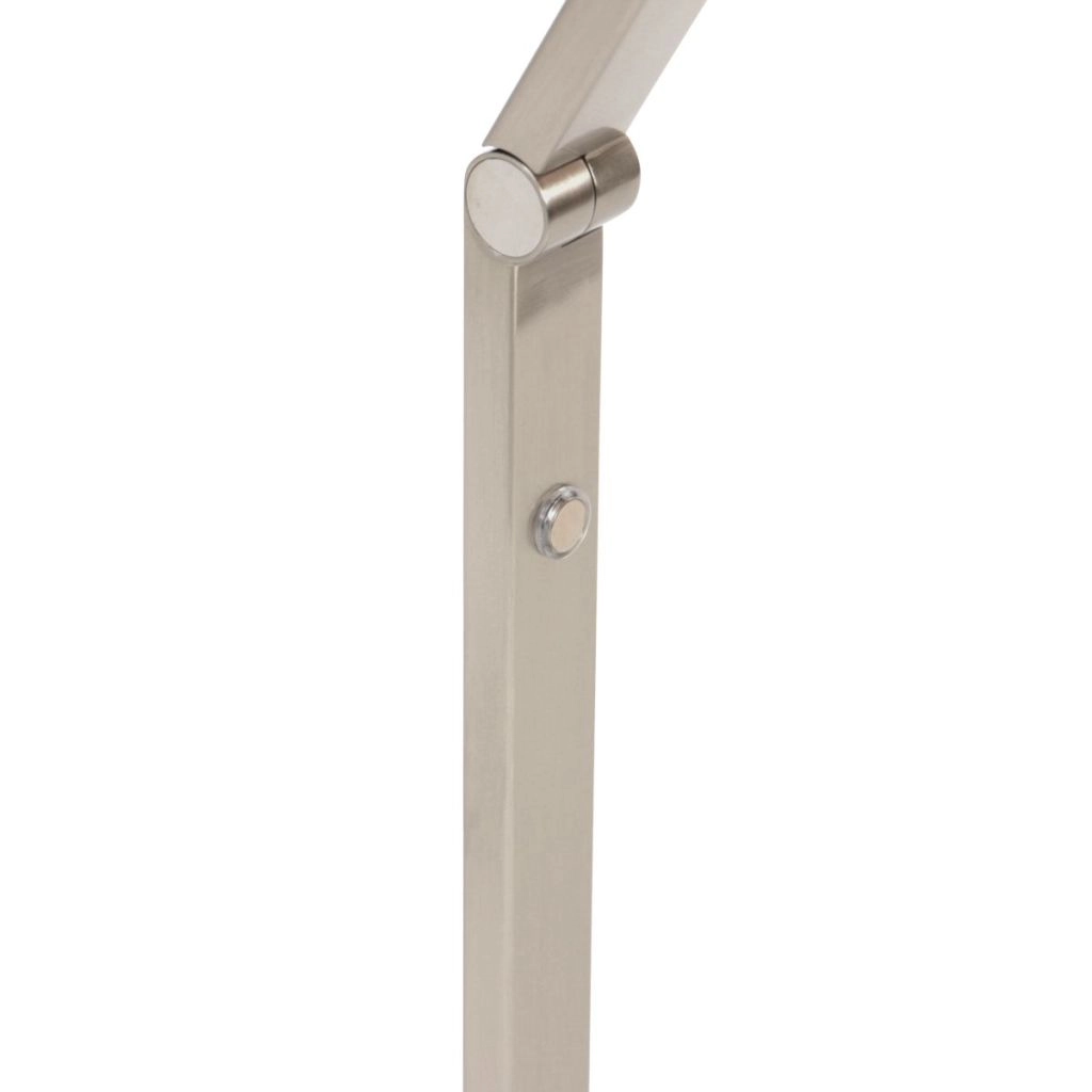 Lampe de table de conception Ringlux Métal brossé Steinhauer 8712746180893