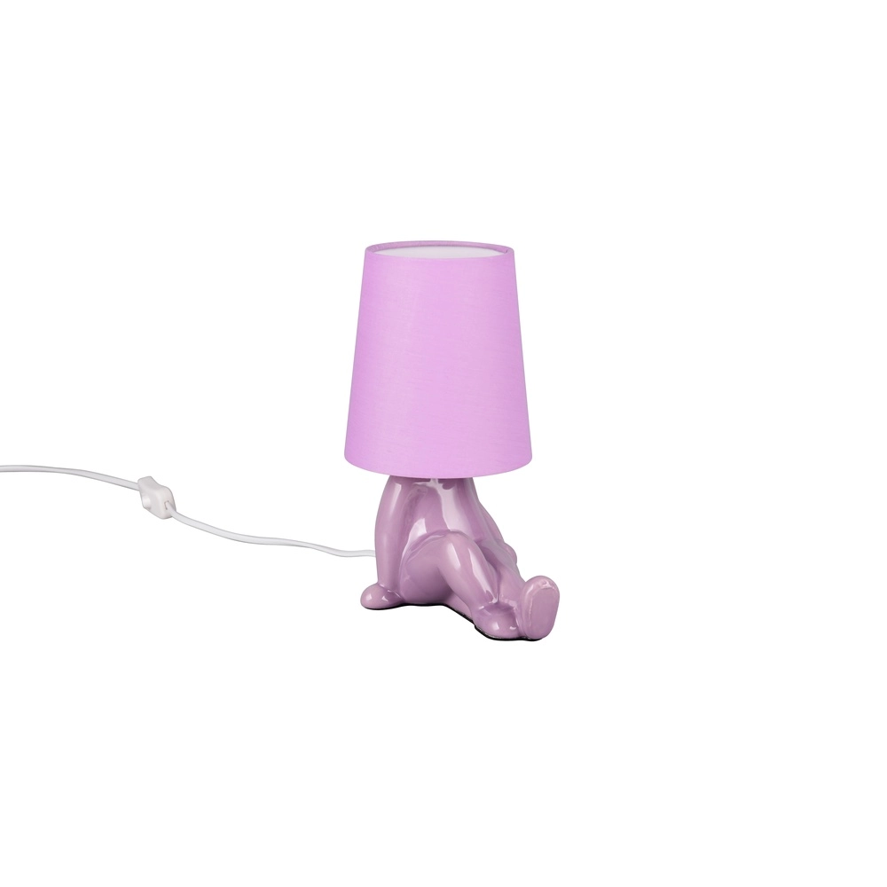 Lampe de table Huma violet Trio 4017807682564
