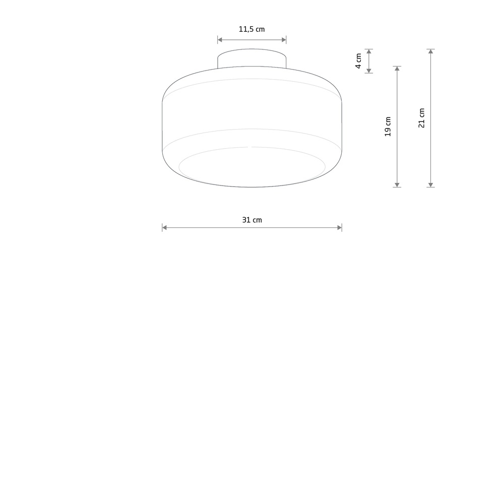 Lampe de table Malindi Ø 31cm Lyora 5903139122559