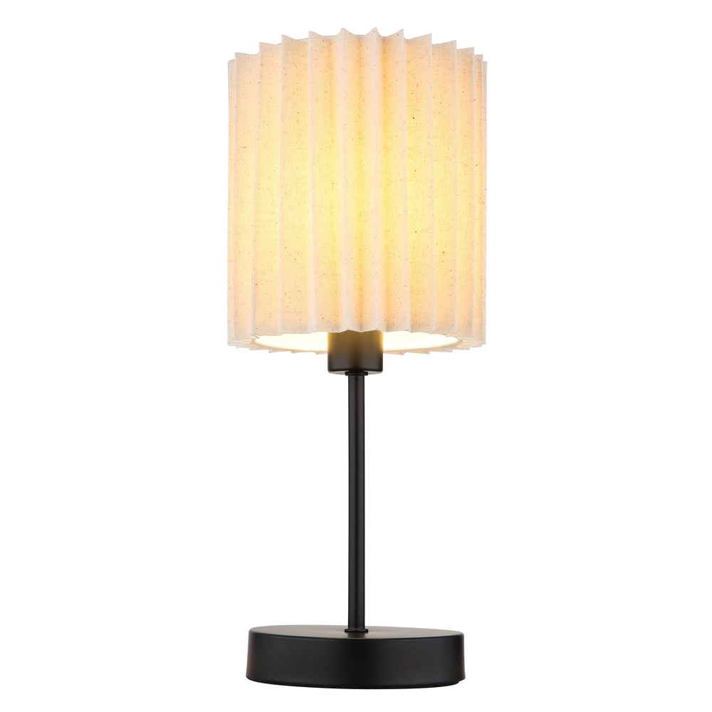Lampe de table Page Ø 15 cm blanc avec du noir Globo 9007371525591