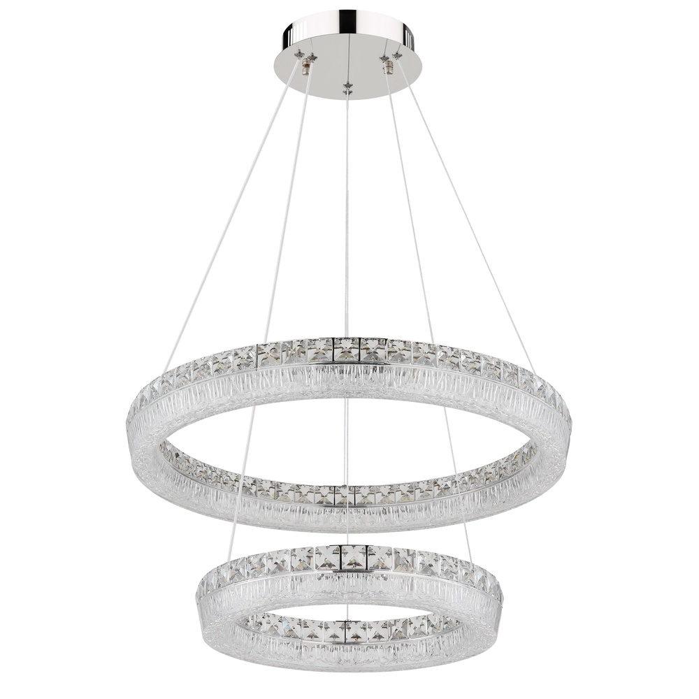 Lampe suspendue Laurel chrome Ø 60cm Globo 9007371575770