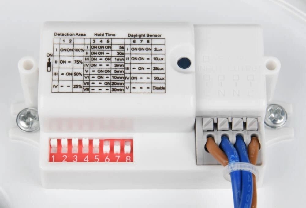 Plafonnier LED Loody avec capteur - Ø 38,5cm Trio 4017807619607