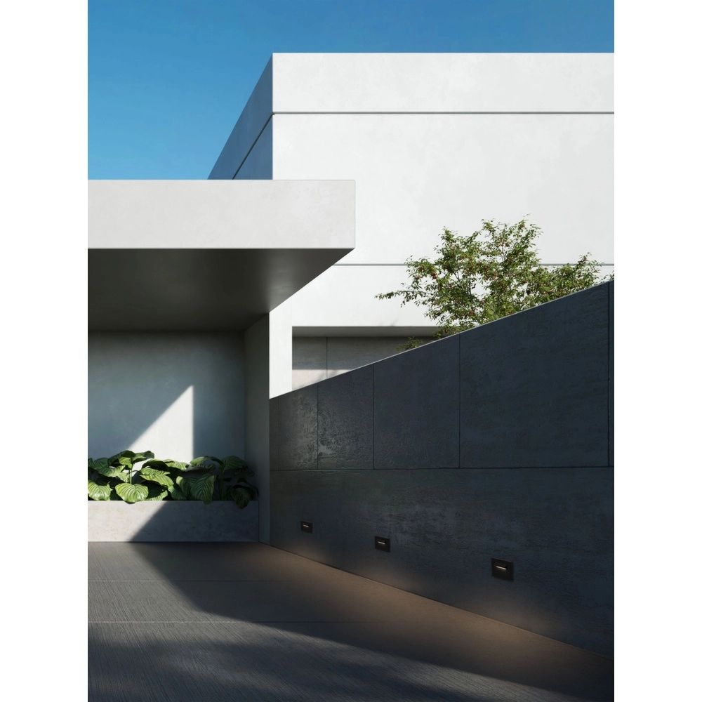 Lumière en retrait Recto pour mur gris foncé Lyora 5212063504950