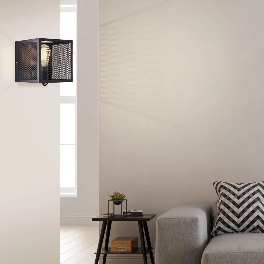 Applique carrée Maze noir Brilliant 4004353409493