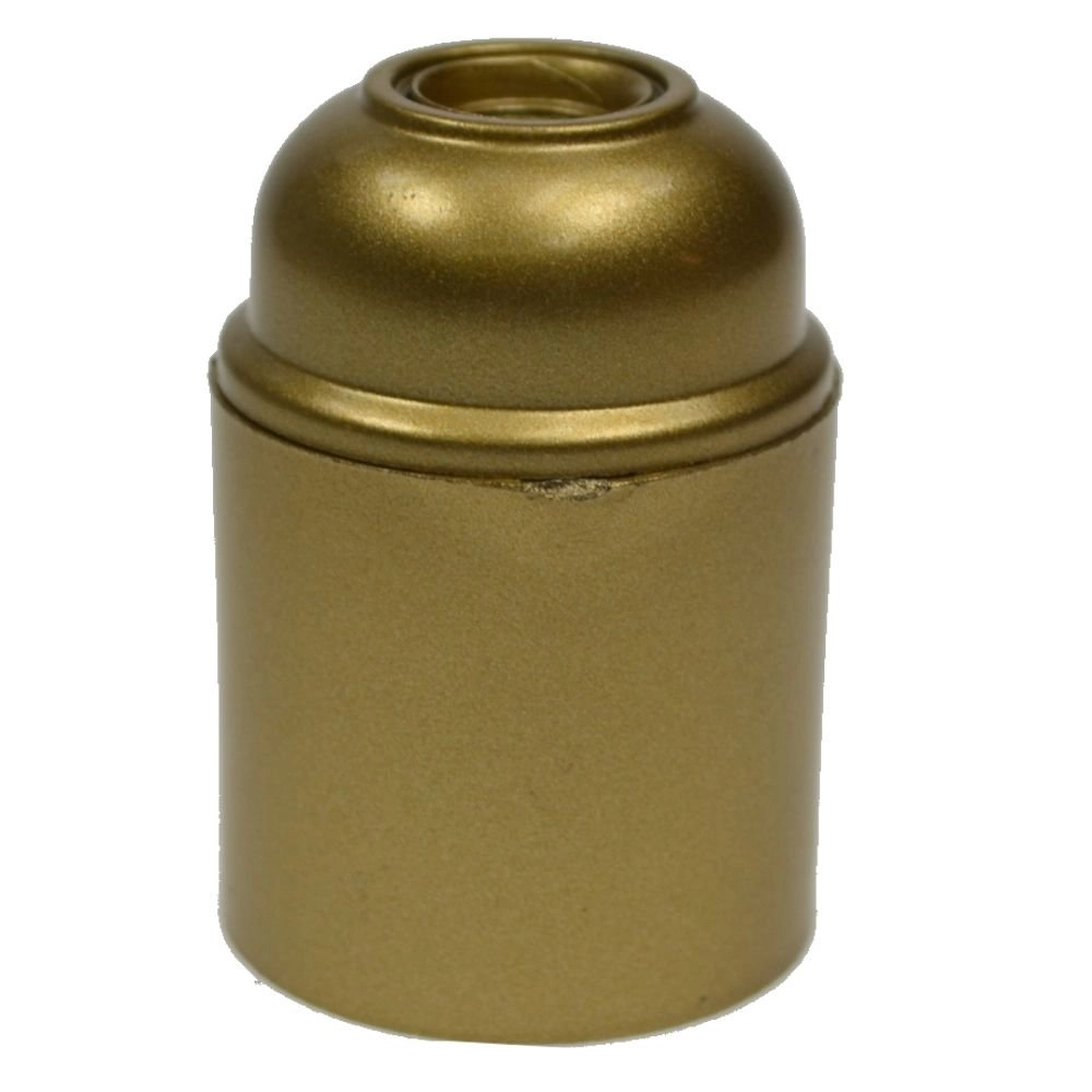 Support de lampe E27 - Base bronze lisse