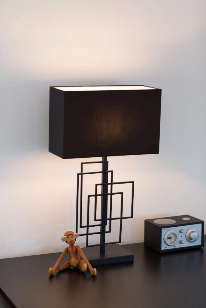 Lampe de table Paragon noir mat 52cm By Rydéns 7391741020406